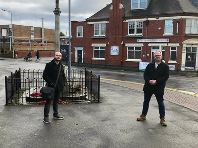 Sam and David Aston Fields War Memorial