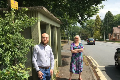 Janet and Sam Bus Shelter