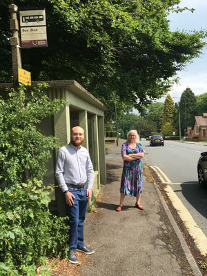 Janet and Sam Bus Shelter